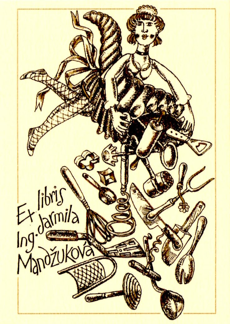 Ex libris od Frantika Doubka Kindlera